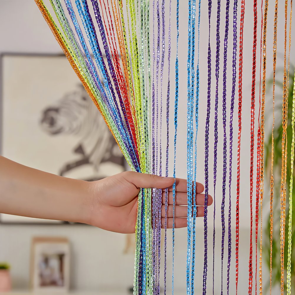 Rideaux Fil Vintage Arc Couleurs