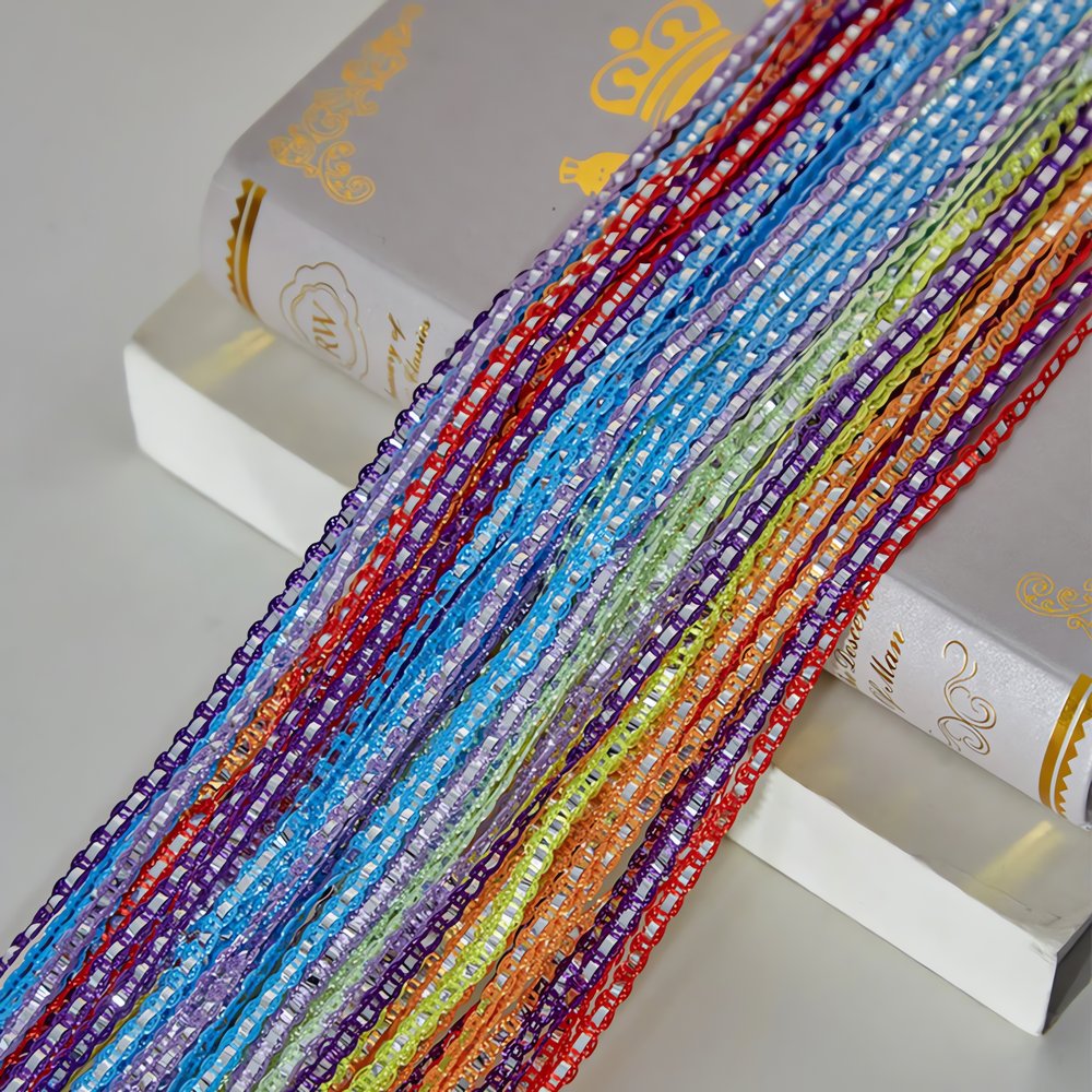 Rideaux Fil Vintage Multicolores Boho