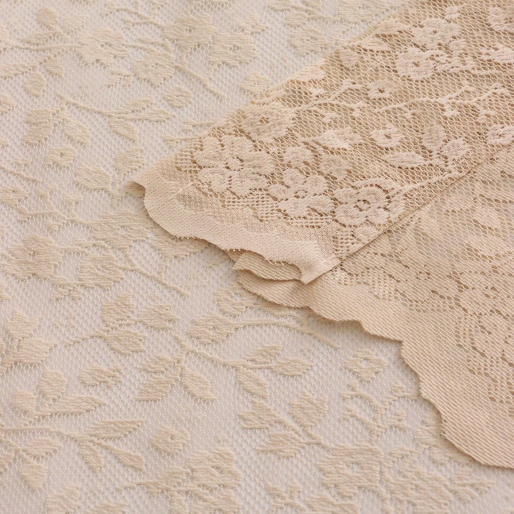 Rideaux Vintage Beige Tissu
