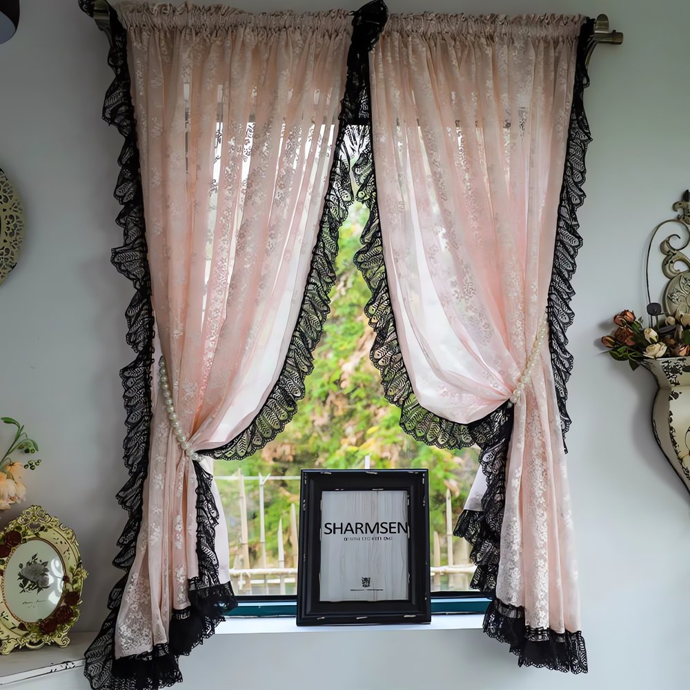Rideaux Vintage De Chambre De Fille
