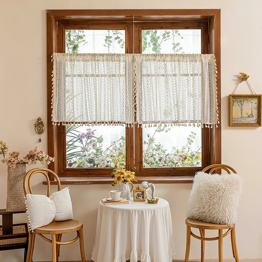 Rideaux Vintage De Fenêtre