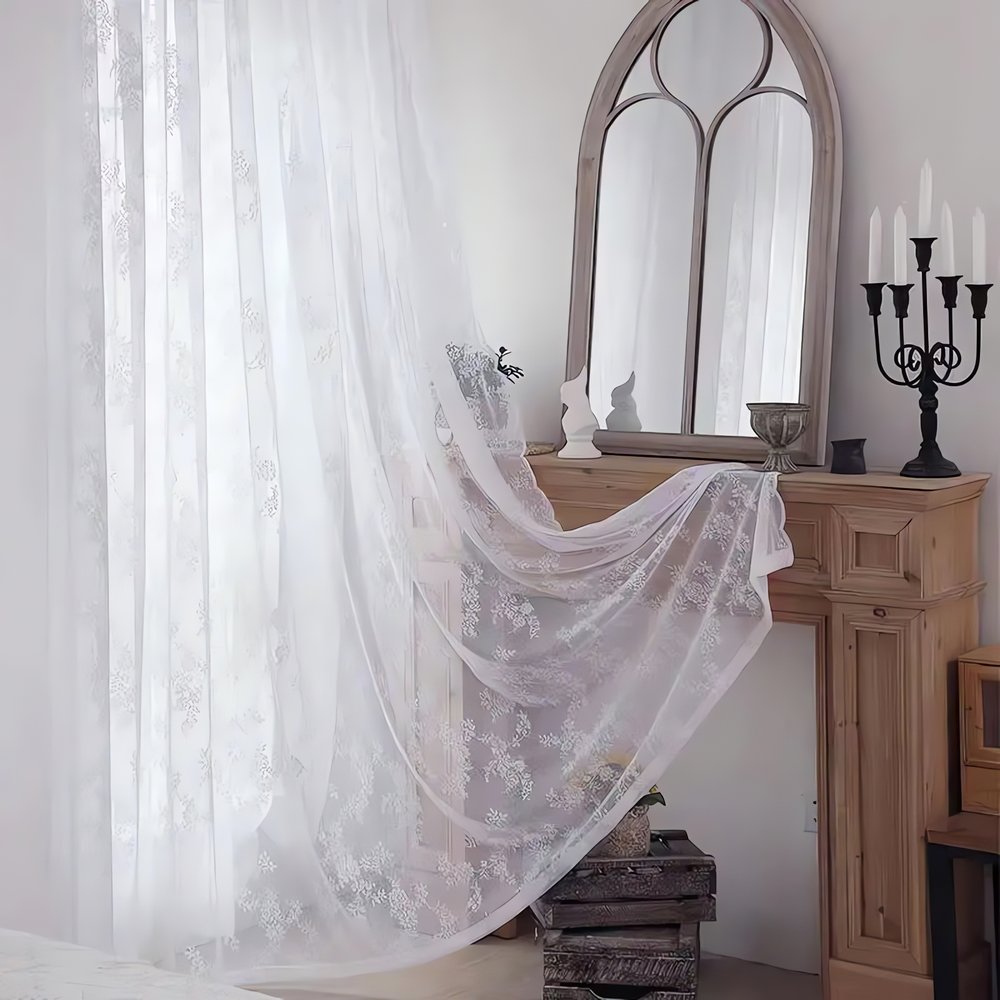 Rideaux Vintage En Dentelle