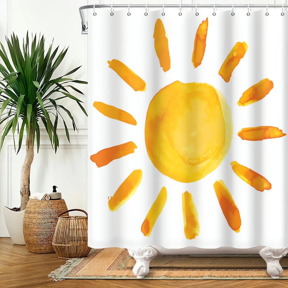 Rideaux Vintage En Plastique Abstrait Designs