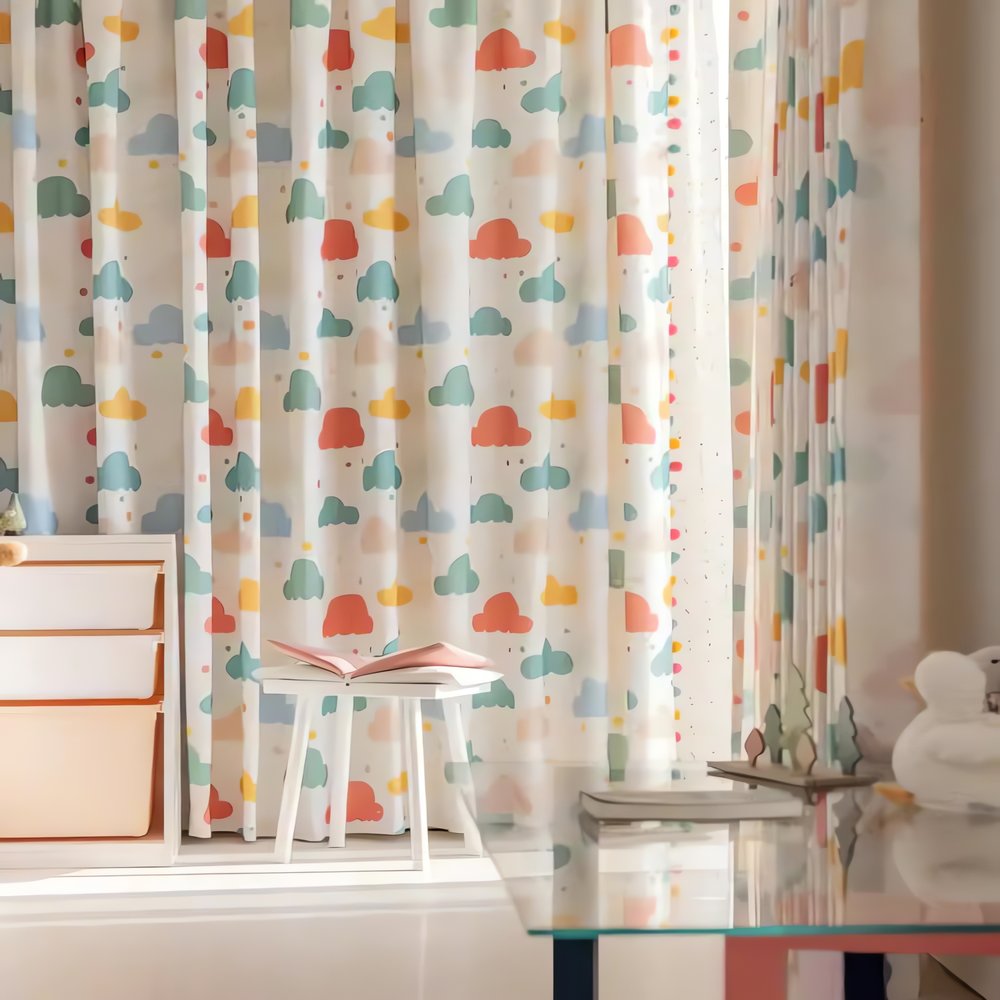 Rideaux Vintage Pour Enfant Chambre Enfance Boire