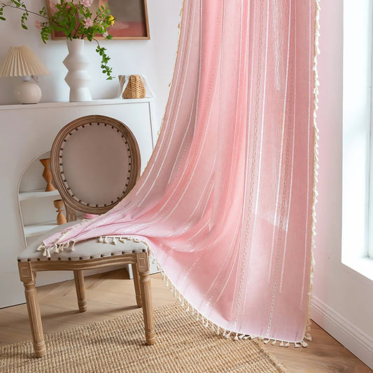 Rideaux Vintage Rose