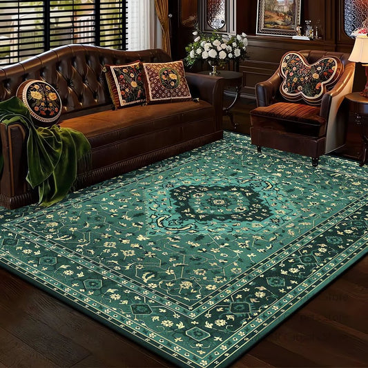 Sans Titre Tapis Vert Oriental