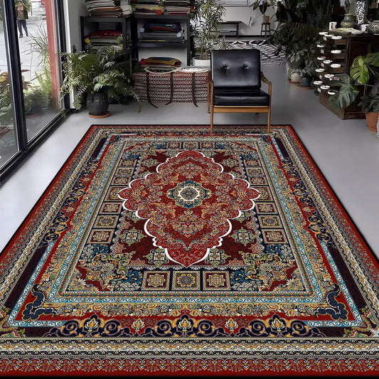Tapis Vintage Année 50 Brode