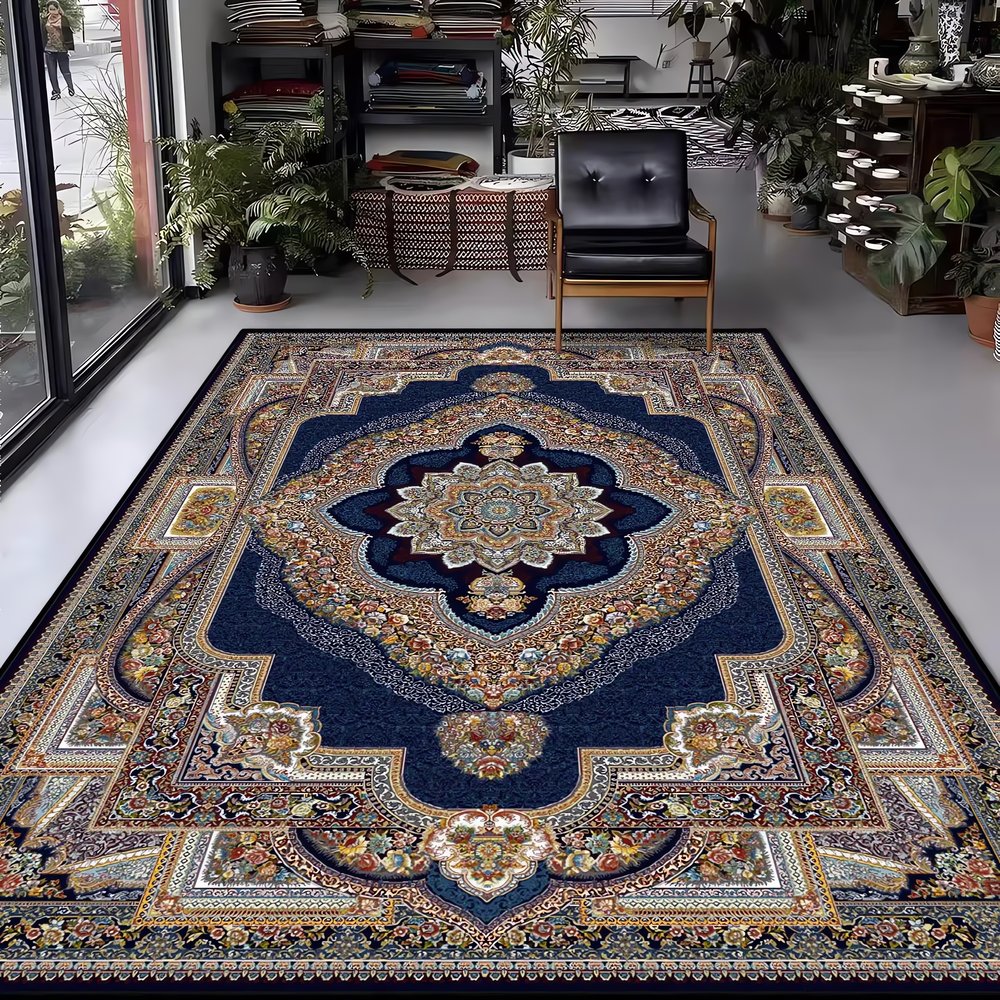 Tapis Vintage Année 50 Royal