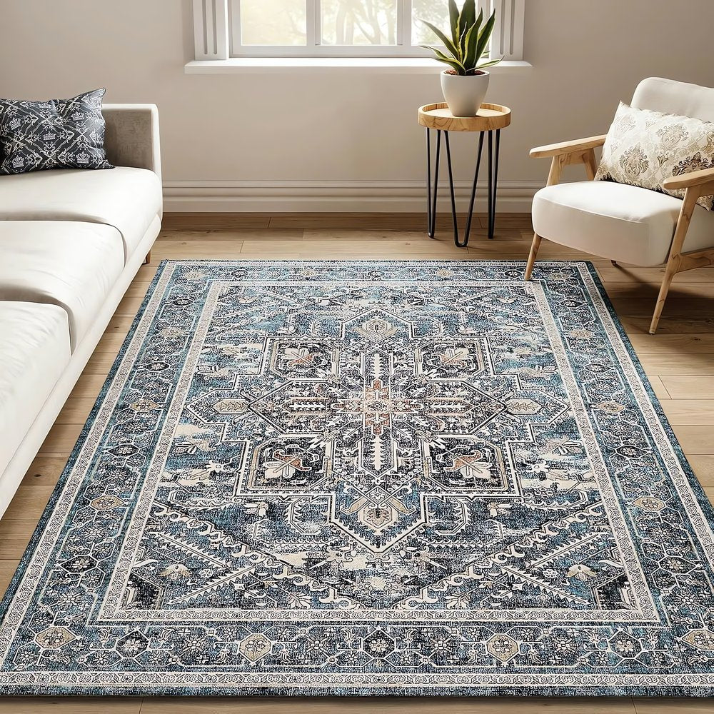Tapis Vintage Fin Moderne