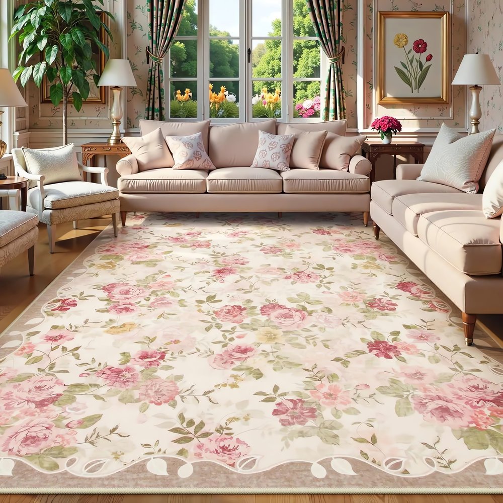 Tapis Vintage Floral