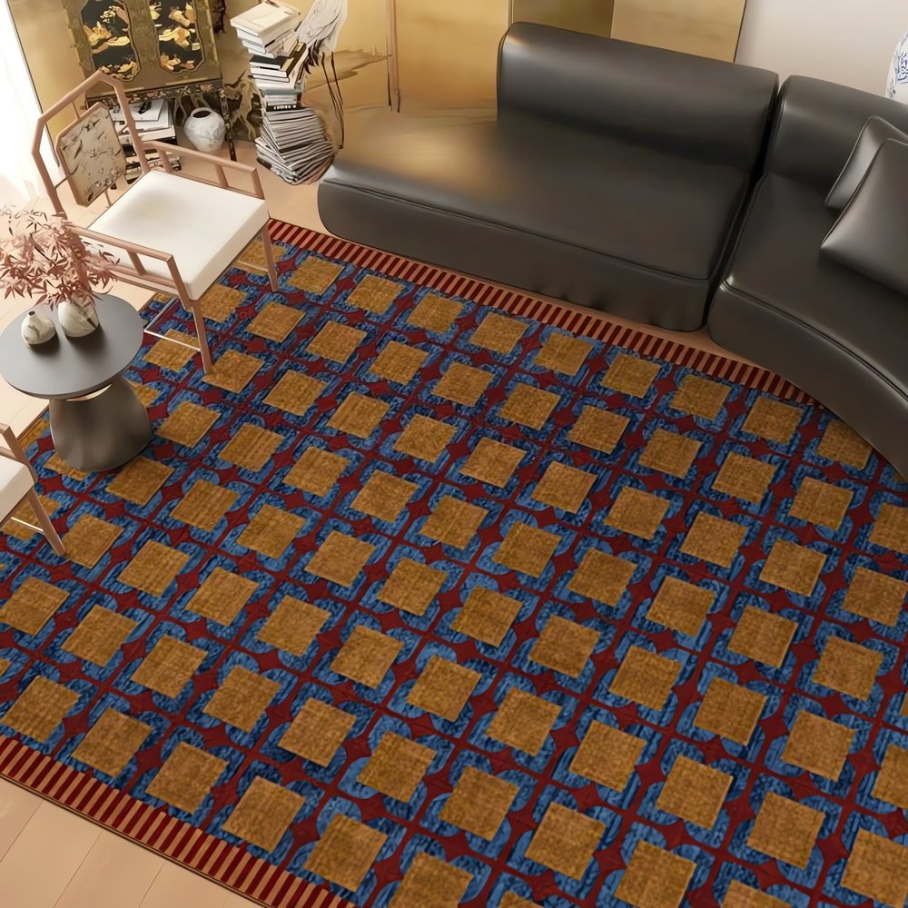 Tapis Vintage Marron Clair