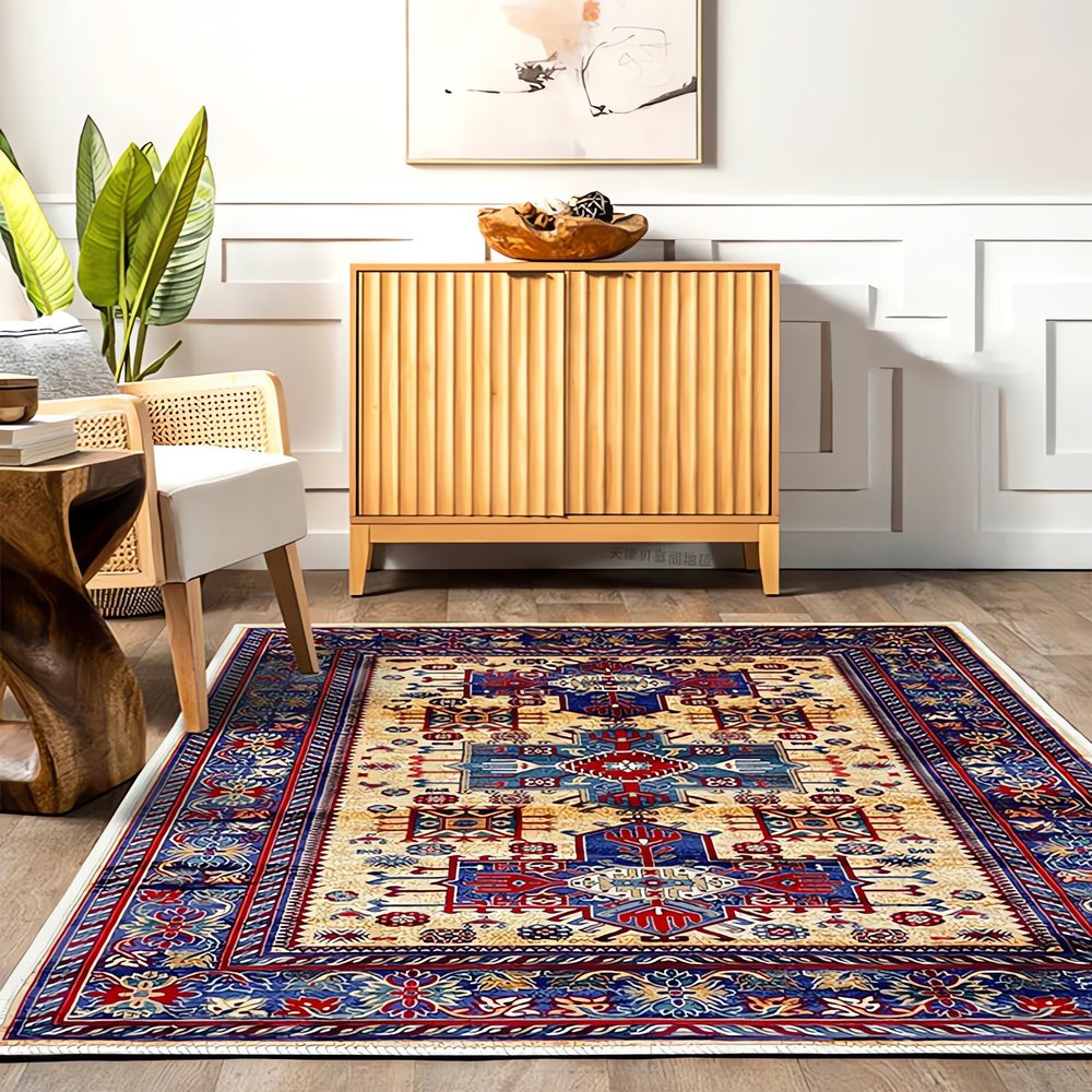 Tapis Vintage Persan Motif Oriental