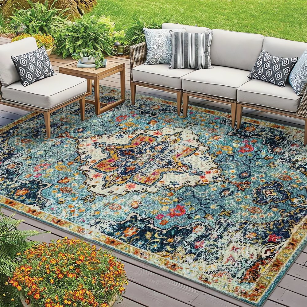 Tapis Vintage Pour Extérieur