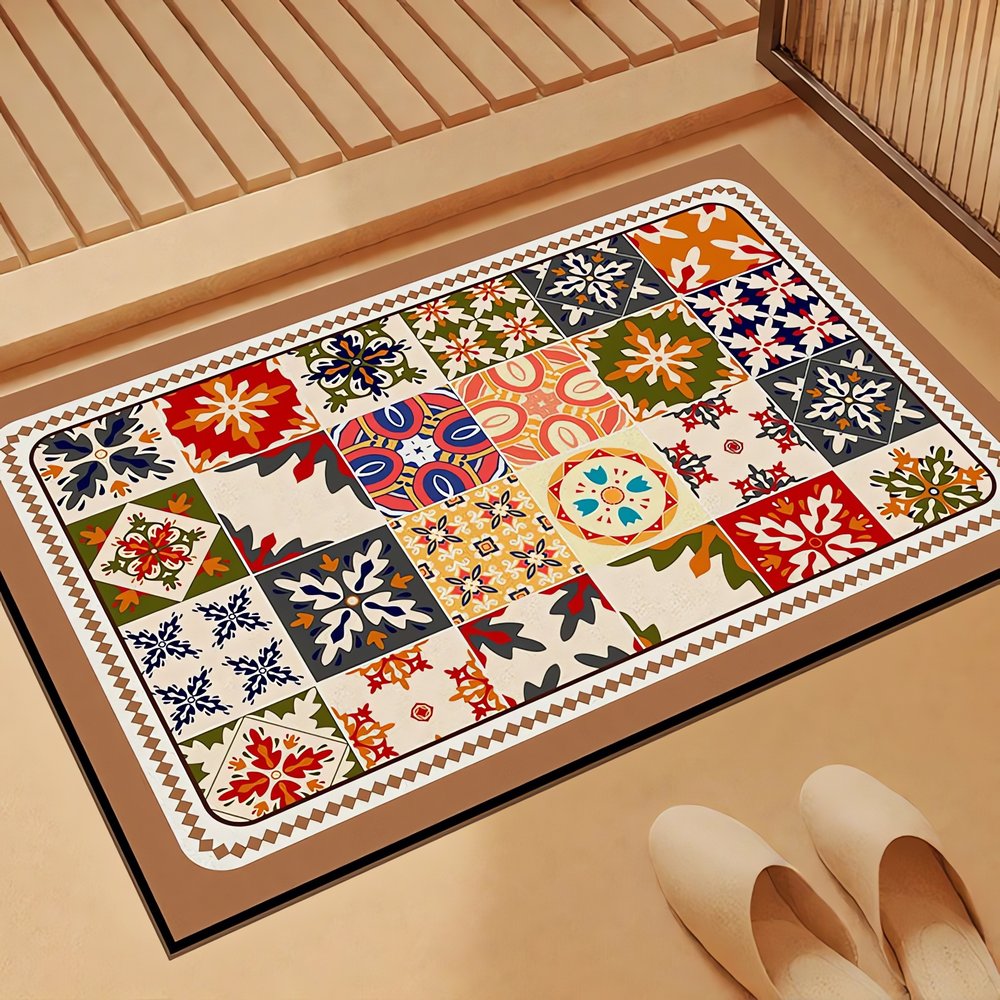 Tapis Vintage Pour Salle De Bain