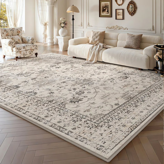 Tapis Vintage Pour Salon Inspiré Classique Romantisme