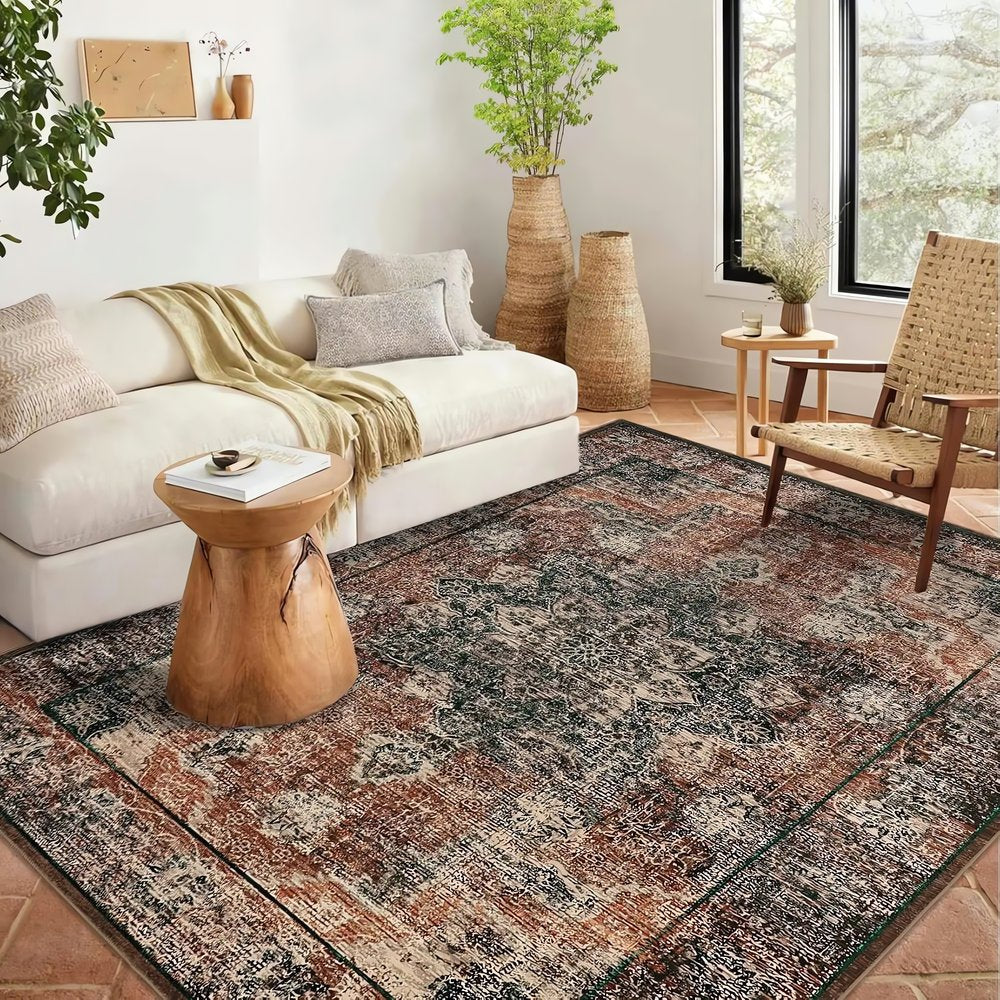 Tapis Vintage Tissé Jacquard