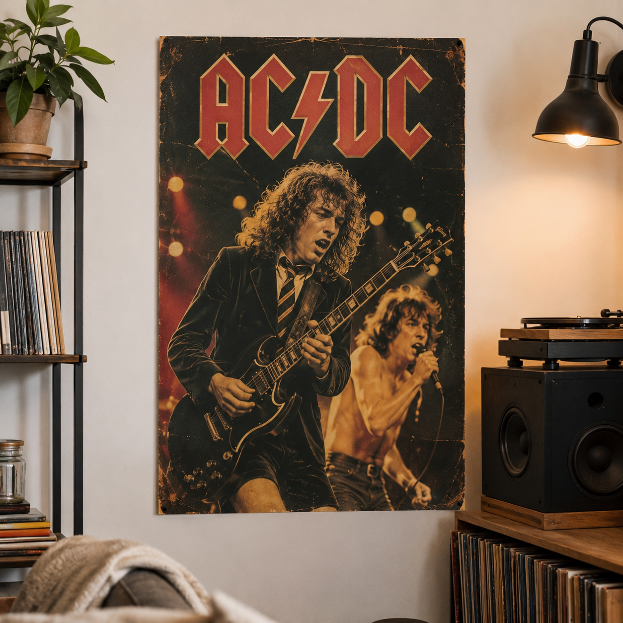 Acdc Poster Vintage