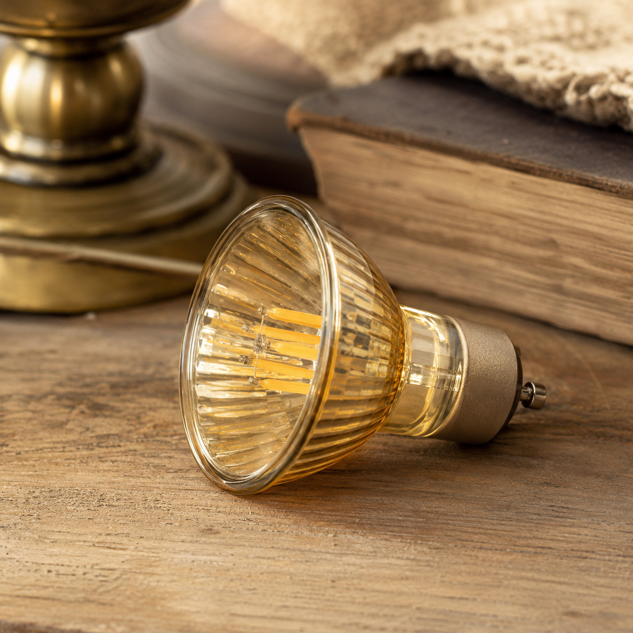 Photo produit Ampoule Spot Vintage - décoration vintage haut de gamme