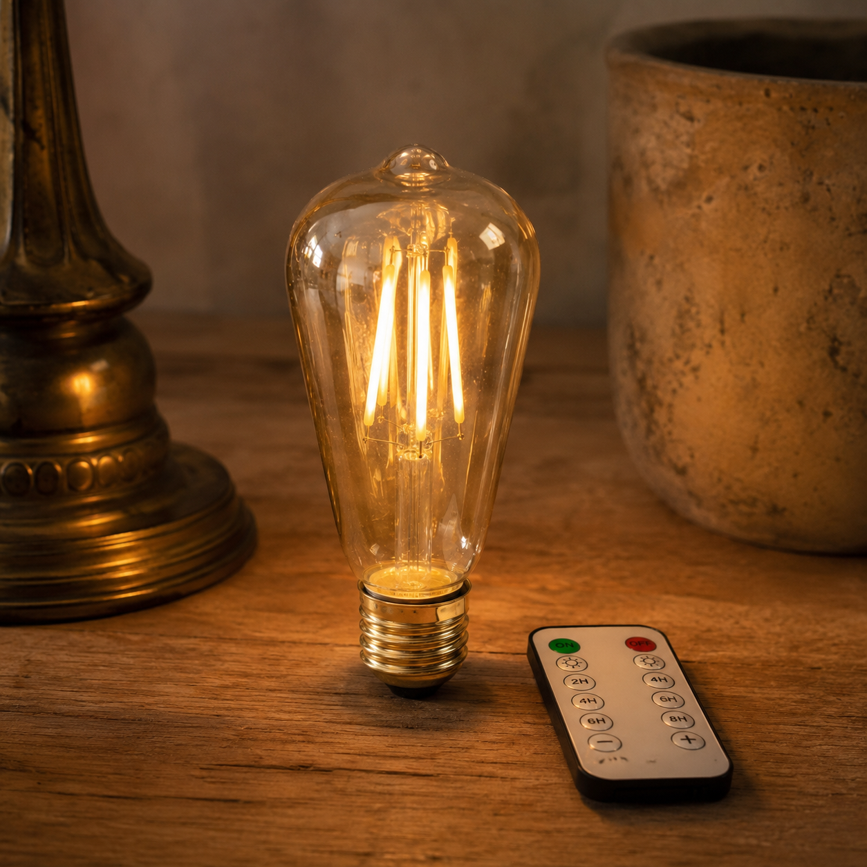 Ampoule Vintage avec Télécommande