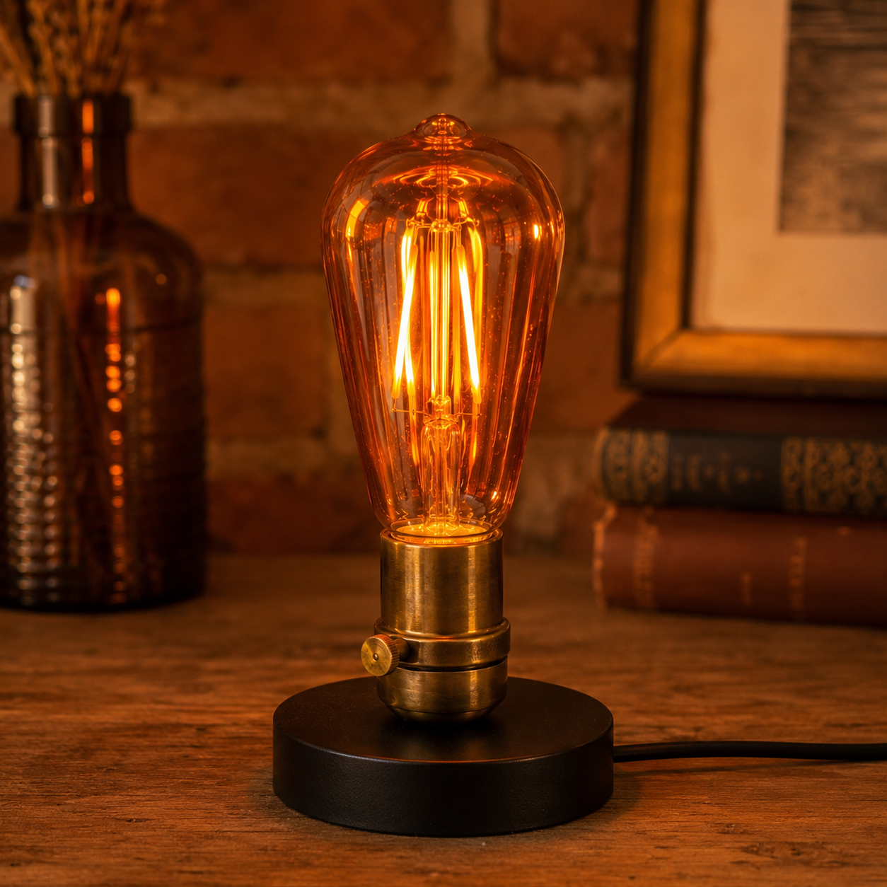 Ampoule Vintage Orange
