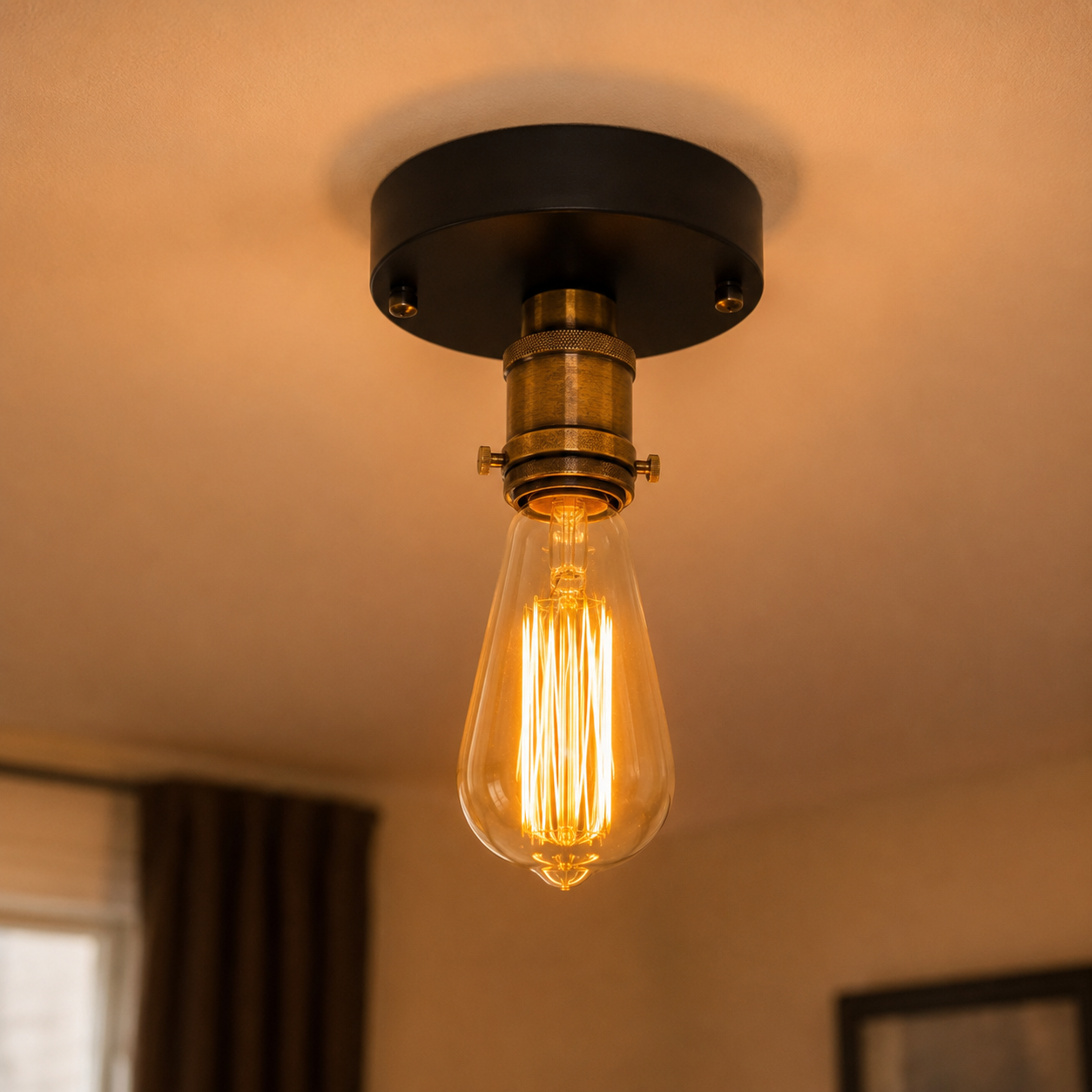 Ampoule Vintage pour Plafonnier