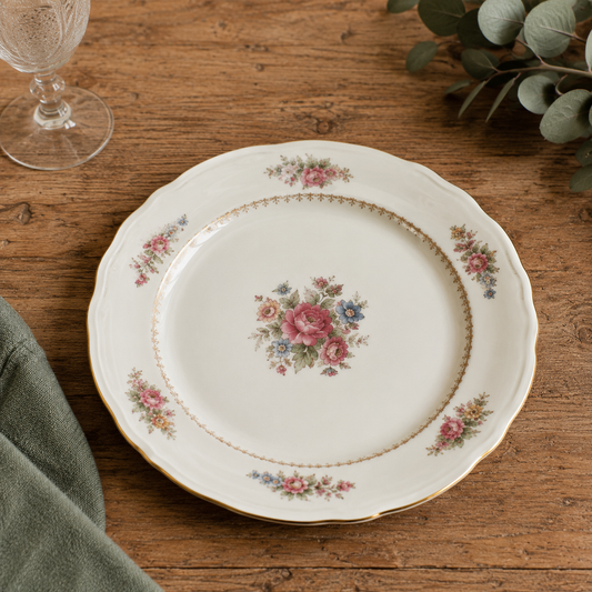 Assiette Vintage Anglaise
