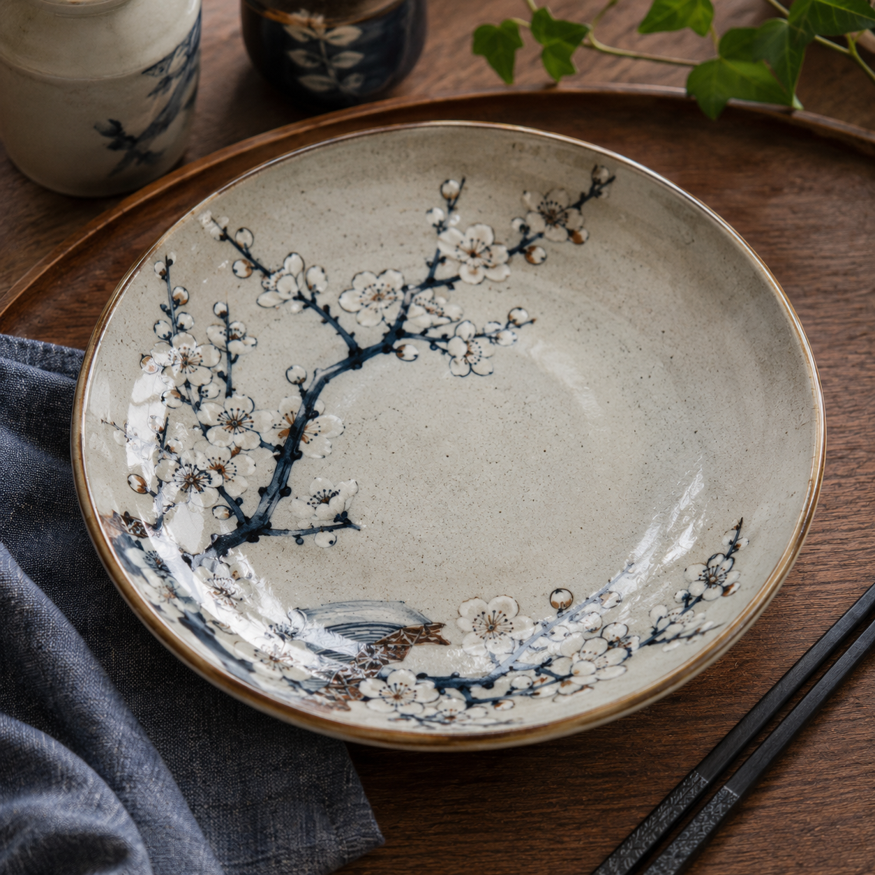 Assiette Vintage Japonaise