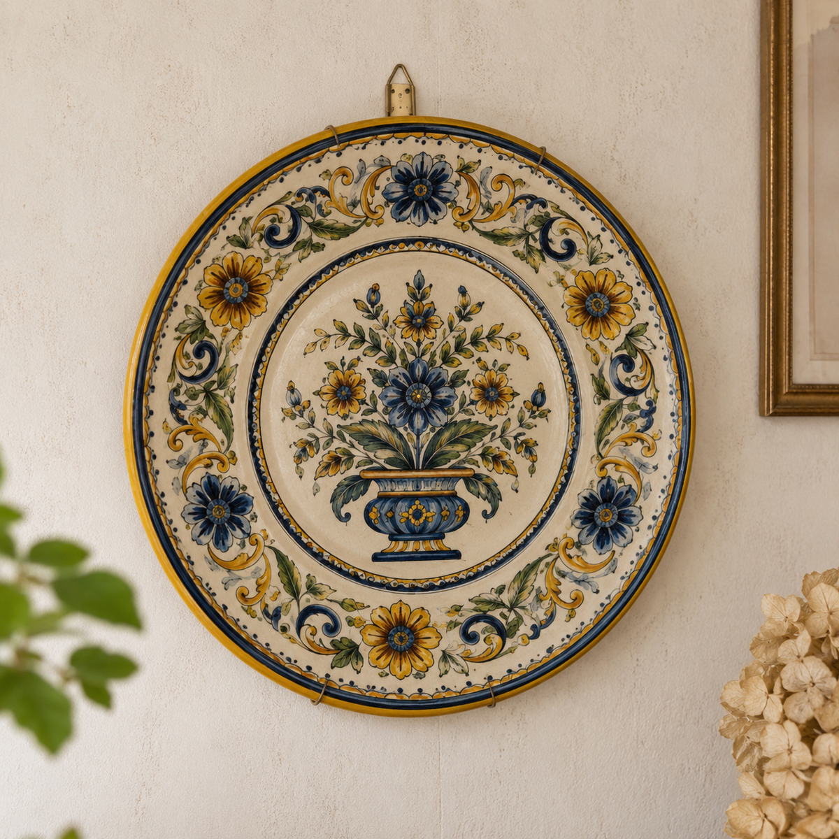 Assiette Vintage Murale