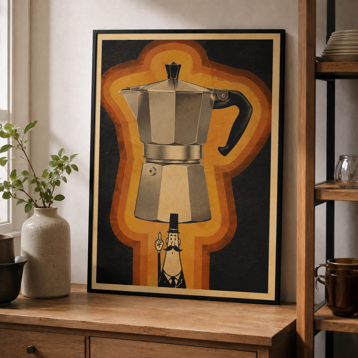 Bialetti Poster Vintage