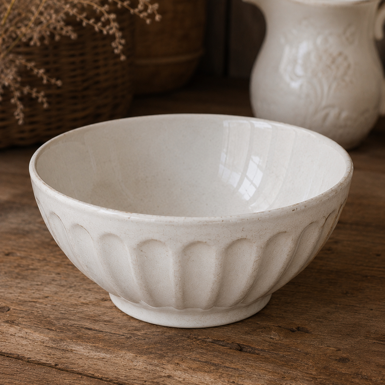 Bol Vintage Blanc