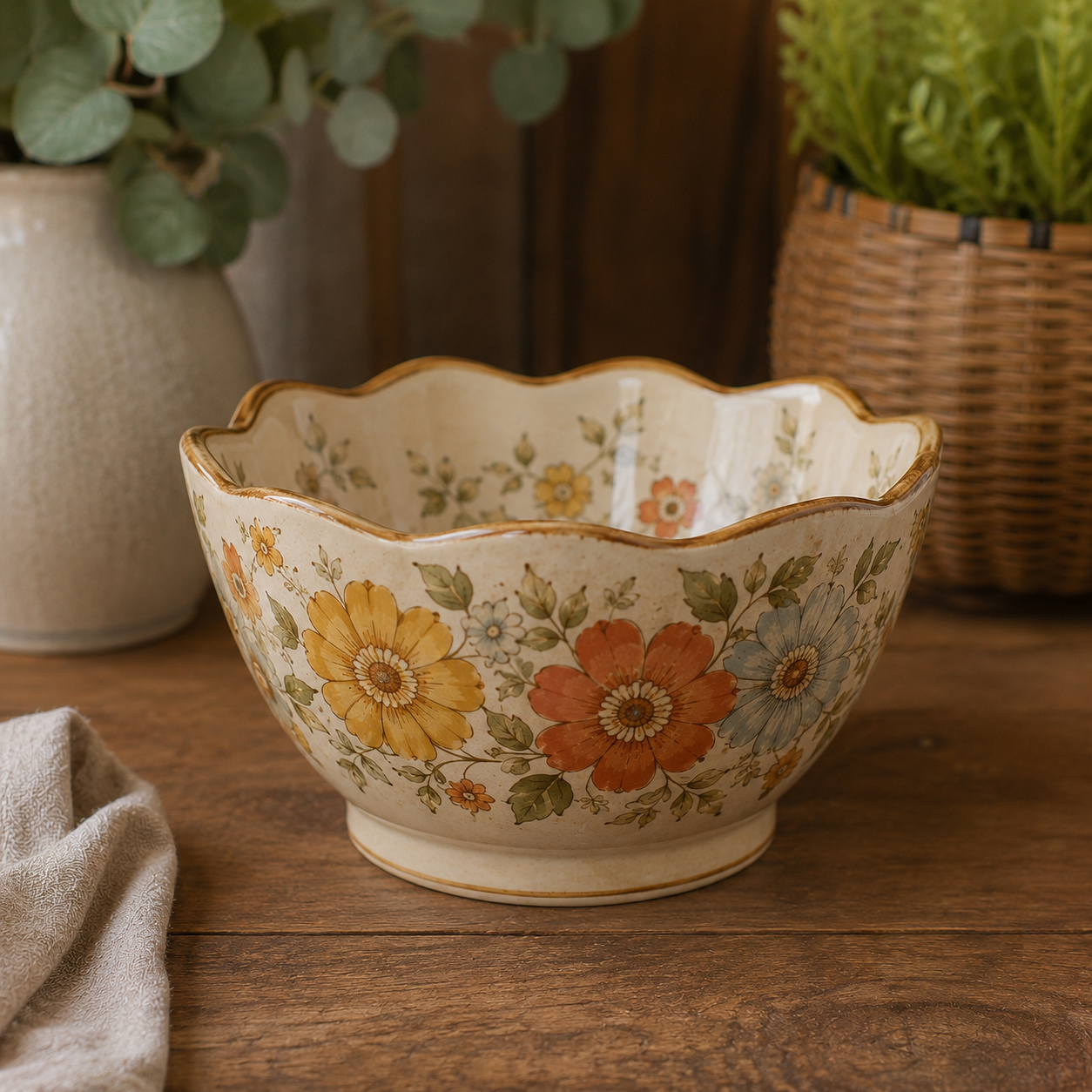 Bol Vintage Fleur