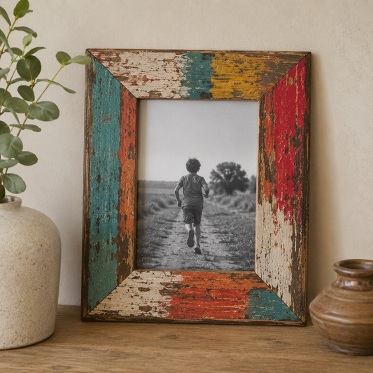 Cadre Vintage Coloré