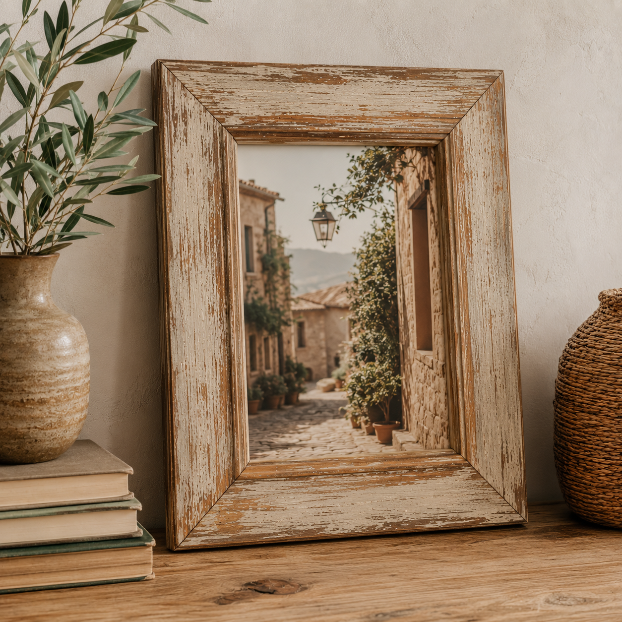Cadre Vintage en Bois