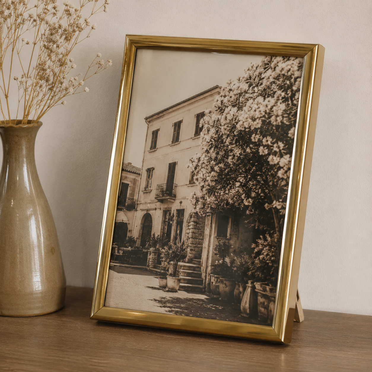 Cadre Vintage en Laiton