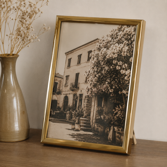 Cadre Vintage en Laiton