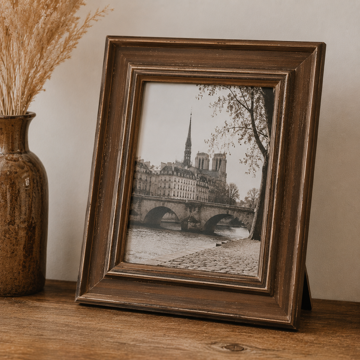 Cadre Vintage Marron