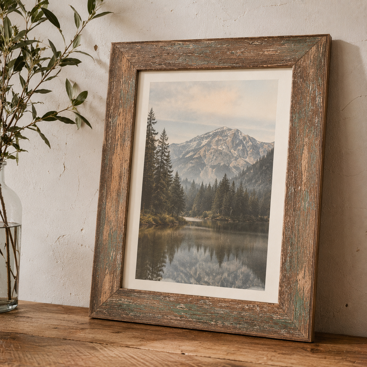 Cadre Vintage Nature