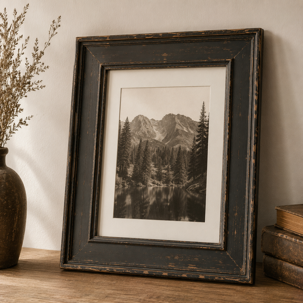 Cadre Vintage Noir