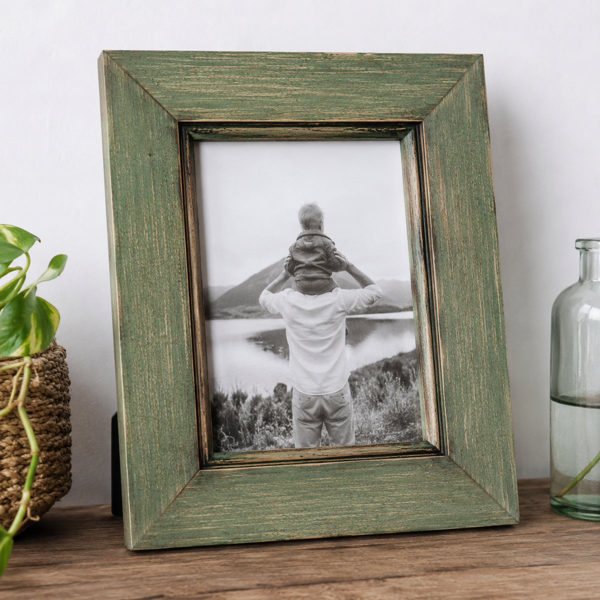 Cadre Vintage Vert