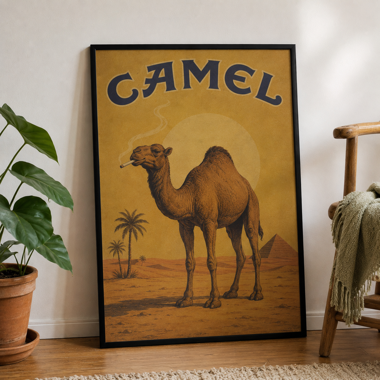 Camel Poster Vintage