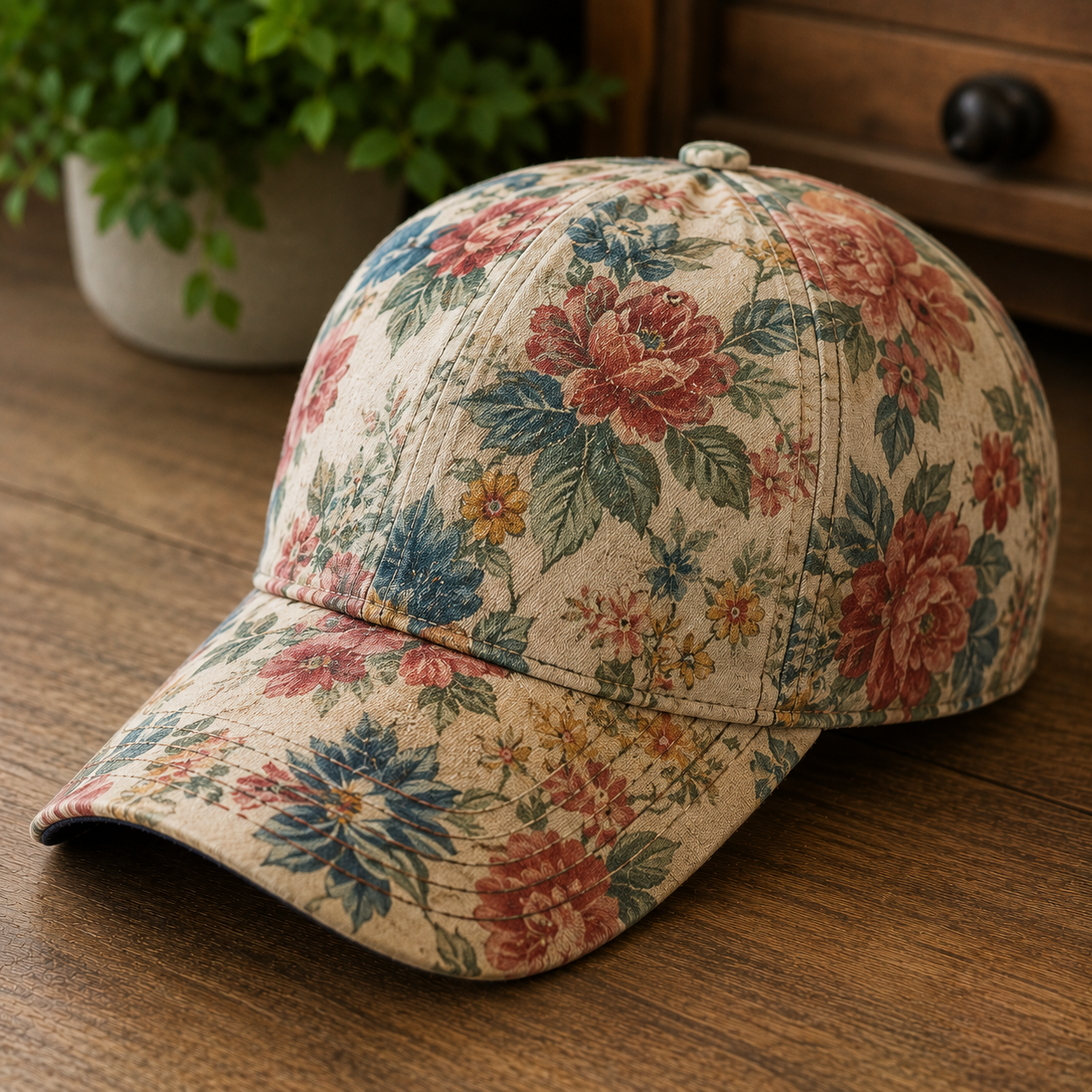 Casquette Vintage Flowers