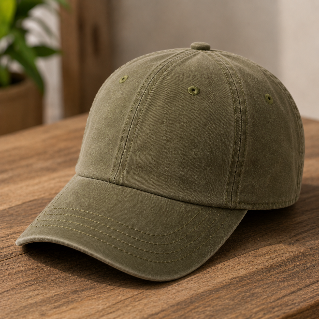 Casquette Vintage Kaki