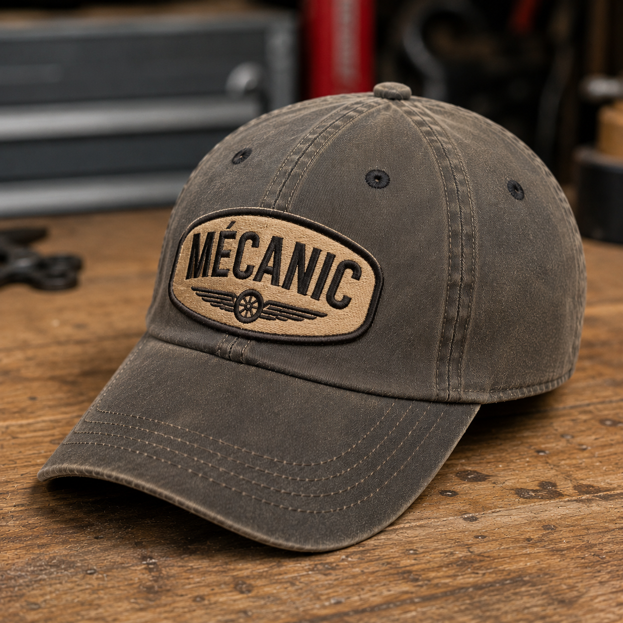 Casquette Vintage Mécanic