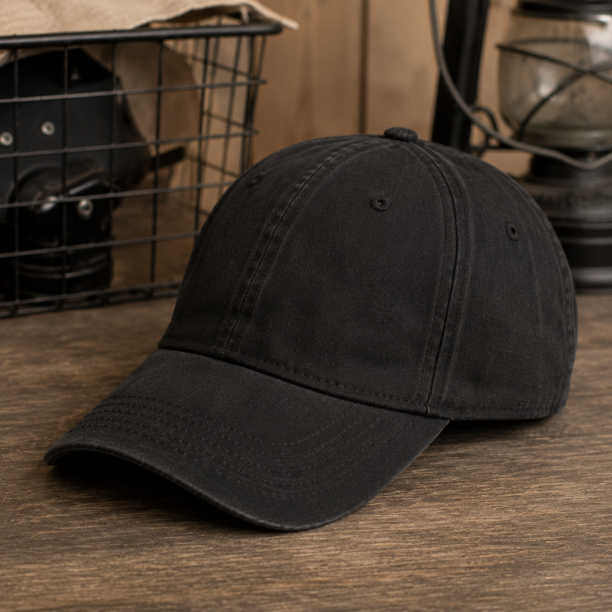 Casquette Vintage Noir