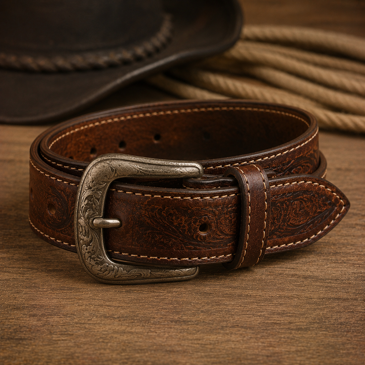 Ceinture Vintage Western