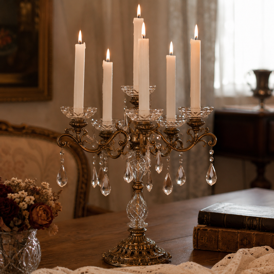 Chandelier Bougie Vintage
