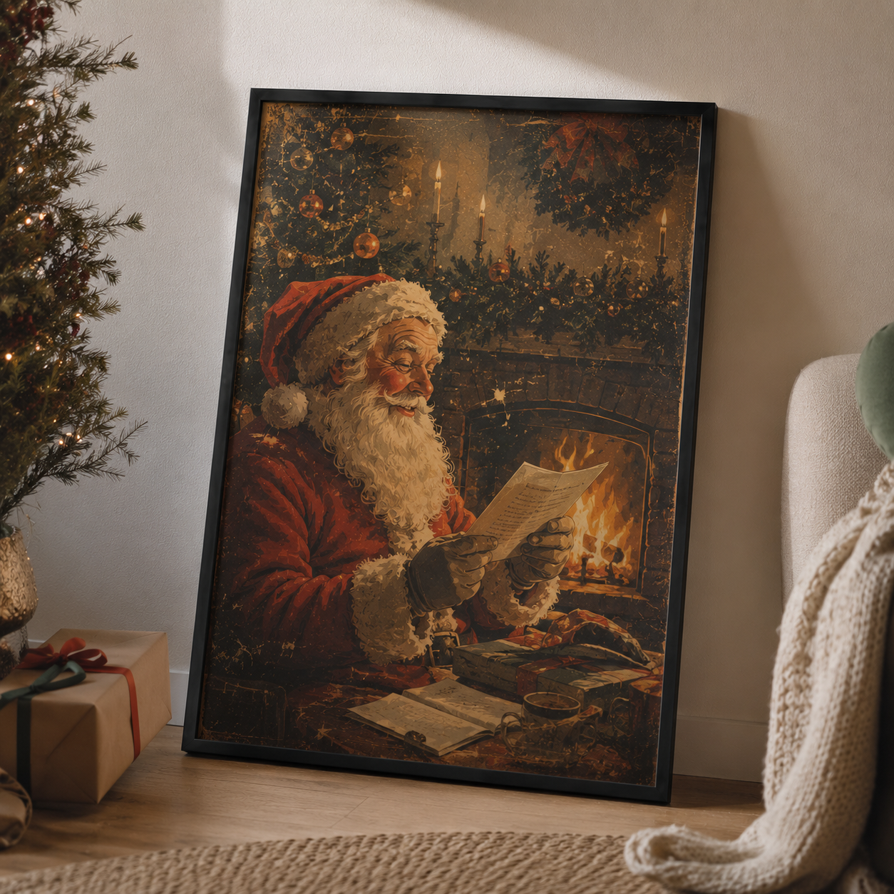 Chistmas Poster Vintage