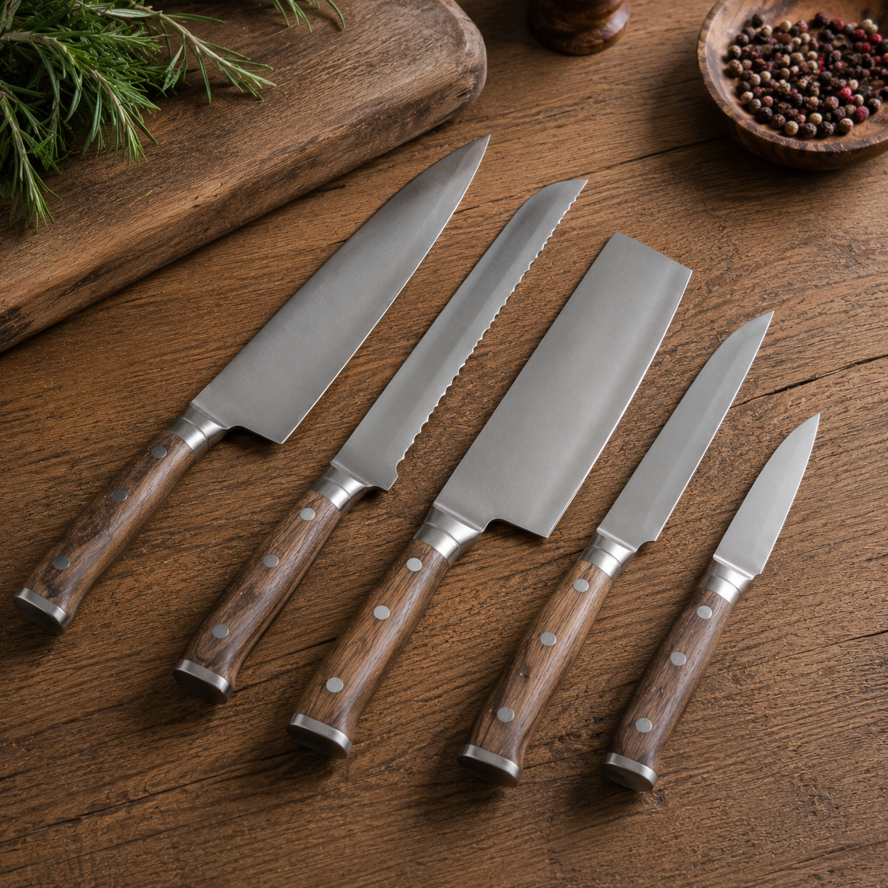 Couteaux de Cuisine Vintage