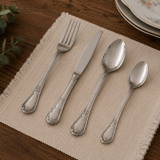 Couvert Vintage en Inox