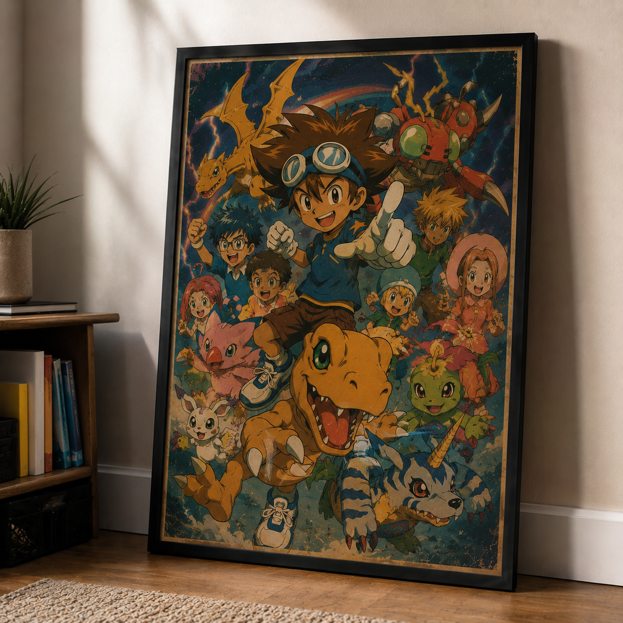 Digimon Poster Vintage
